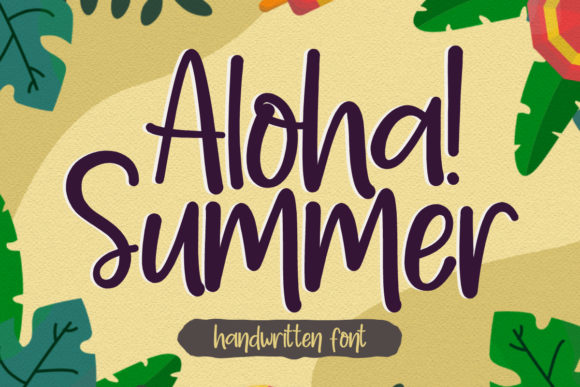 Aloha Summer: The Handwritten Font for Effortless Design