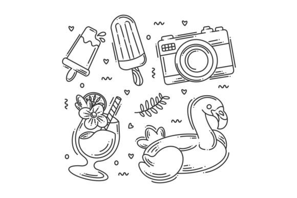 Elevate Your Designs with the Summer Set Icon Collection