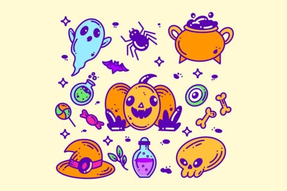Hand Drawn Collection of Halloween Icon: A Designer's Guide