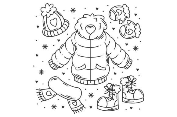 Hand Drawn Winter Fashion Doodles: A Designer's Guide