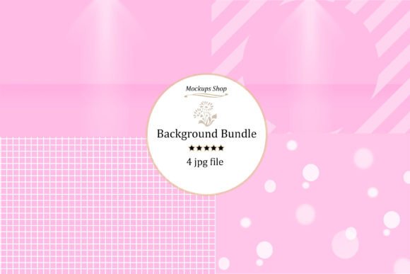 Pink Background Bundle - 90: A Modern Design Asset